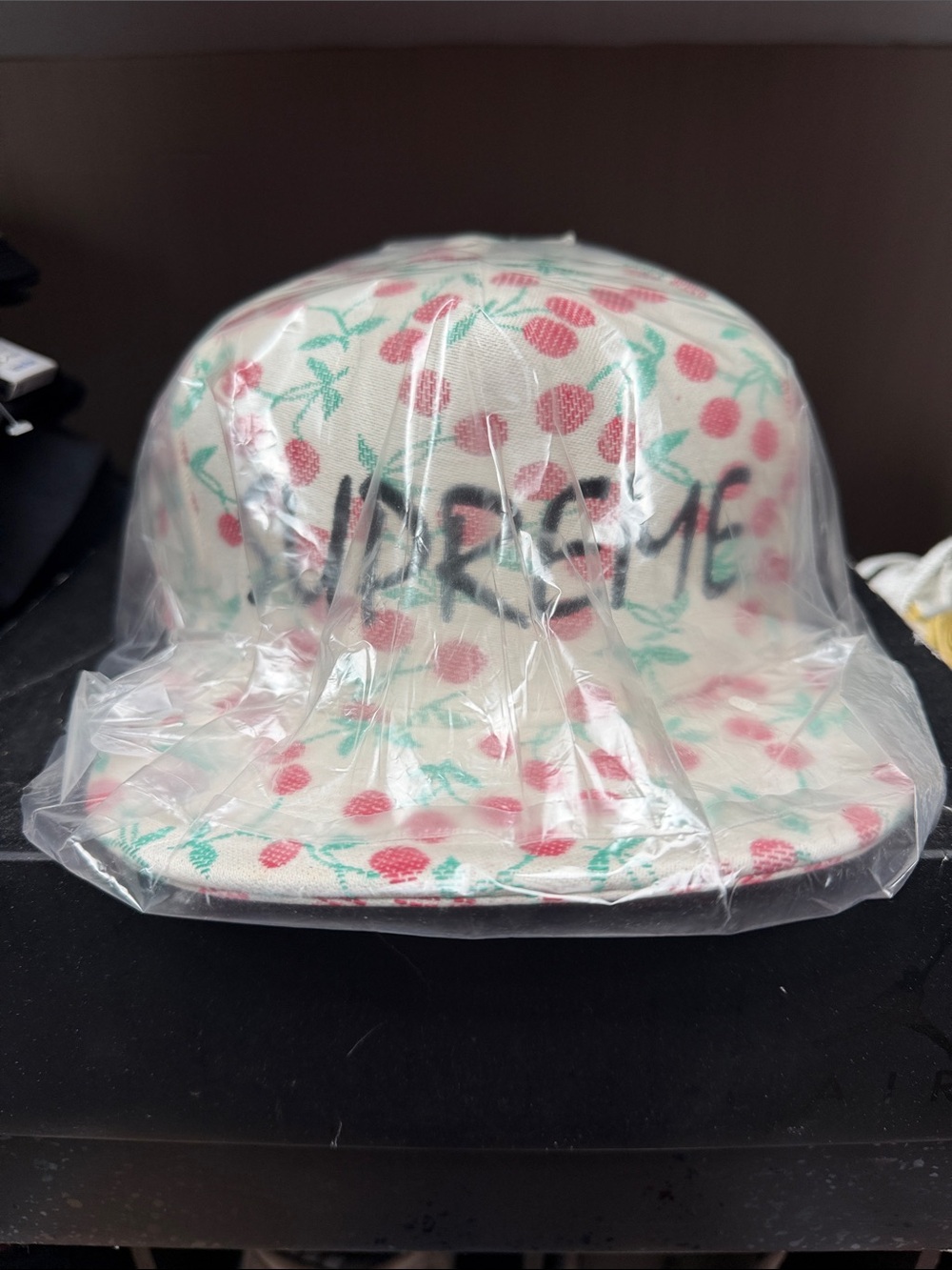 Supreme Cherry fitted Cap Size 7 1/4